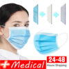 Professional Medical Mask Disposable 3-Ply Face Mask - Image 6