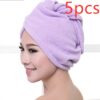 Women's Hair Dryer Cap, Absorbent Dry Hair Towel - Image 9