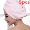 Women's Hair Dryer Cap, Absorbent Dry Hair Towel - Image 10