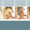 Women's Hair Dryer Cap, Absorbent Dry Hair Towel - Image 5