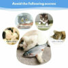 Electric Fish Cat Toy Realistic Interactive Kicker - Image 7