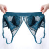 French Triangle Cup Bra Sexy Lace Ultra thin Bra - Image 5