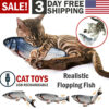 Electric Fish Cat Toy Realistic Interactive Kicker - Image 10