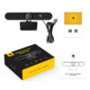 Z-EDGE ZW511 Full HD 1080P Auto Focus Webcam For PC, Desktop And Laptop - Image 2