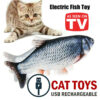 Electric Fish Cat Toy Realistic Interactive Kicker - Image 5
