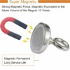 Fishing Magnet with Lifting Ring Magnetic Retrieving - Image 6