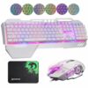K618 Wired Gaming Keyboard And Mouse Set RGB Backlit For PC Laptop PS4 Xbox One - Image 10