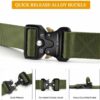 Military Tactical Belt Heavy Duty Security Working - Image 8