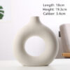 New Style Biscuit Vase Frosted Particle Flower Arranging Device - Image 4