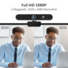 Z-EDGE ZW511 Full HD 1080P Auto Focus Webcam For PC, Desktop And Laptop - Image 4