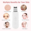Ultrasonic Skin Scrubber Deep Face Cleaning Machine | Deep Skin Spa - Image 6