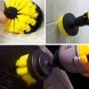 Drill Brush Set Power Scrubber Brushes for Car Wash Cleaning Carpet Tile Grout - Image 10