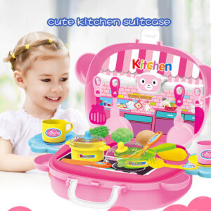 Simulation Kitchen Toys Children Pretend Role-Playing Toy Puzzle Game