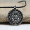 Pendentif Om en Argent Antique - Image 4