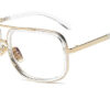 Flat Top Hot Square Sunglasses Men Women Luxury Brand Design - Image 4