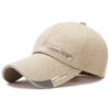 Spring And Summer Simple Running Size Lengthened Eaves Baseball Cap Men'S - Image 7