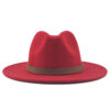 Top Hat With Flat Brim And Big Brimmed Hat - Image 4
