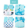 Baby Four-piece Washable Cloth Diapers - Image 8