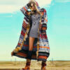 Women's long trench coat - Image 2