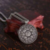 Pendentif Om en Argent Antique - Image 2