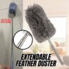 Adjustable Soft Microfiber Feather Duster Dusting Brush Household Cleaning Tool - Image 4