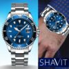 Fashion Men Watch Stainless Steel Analog Quartz Classic Male Wristwatch, Blue - Image 8