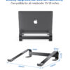 Laptop Stand Aluminium Portable - Image 2