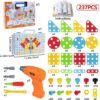 237 Pieces Creative Toy Drill Puzzle Set, STEM Learning Educational Toys - Image 5