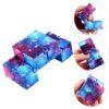 Magic Infinity Cube Stress Fidget Sensory Toys Autism Anxiety Relief Kids - Image 2