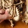 Robotime Rokr Creative DIY Toys 3D Owl Wooden Clock Building Block] - Image 6