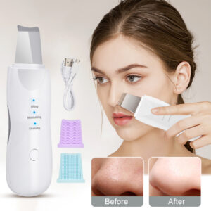 Ultrasonic Skin Scrubber Deep Face Cleaning Machine | Deep Skin Spa