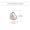 Sterling Silver Keepsake Dog  Lover Memorial - Image 7