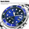 Men's Watch Relojes De Hombre Stainless Steel Quartz Luminous Classic Watches - Image 8