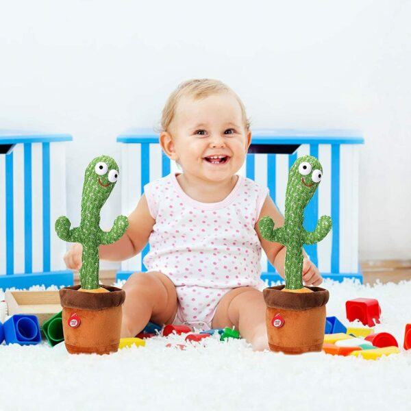 Dancing Cactus Repeat Talking Toy