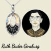 Sterling Silver RBG Collar Mermorial Necklace Gifts - Image 6