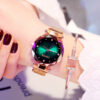 Rose Gold Women Watches Fashion Diamond Ladies Starry - Image 5