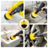 Drill Brush Set Power Scrubber Brushes for Car Wash Cleaning Carpet Tile Grout - Image 9