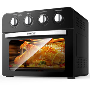 Air Fryer Toaster Oven Combo, Roast, Bake, Broil, Reheat, Fry Oil-Free