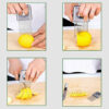 Onion Holder Slicer Vegetable tools Tomato Cutter Stainless Steel Kitchen Gadget - Image 8