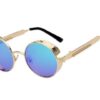 Austin Powers Vintage Round Metal Frame Sunglasses - Image 3