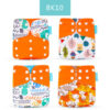 Baby Four-piece Washable Cloth Diapers - Image 2