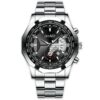 Men's Watch Relojes De Hombre Stainless Steel Quartz Luminous Classic Watches - Image 4