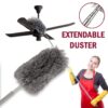 Adjustable Soft Microfiber Feather Duster Dusting Brush Household Cleaning Tool - Image 9