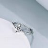 Cross Ring Sterling Silver Crucifix Pendant Antique Cross Rings Gifts For Women - Image 3