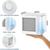 3 In 1 Portable Air Conditioners, Evaporative Air Cooler With USB Charging - Image 7