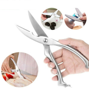 Knives Kitchen Shears Stainless Steel Poultry Fish Chicken Bone