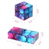 Magic Infinity Cube Stress Fidget Sensory Toys Autism Anxiety Relief Kids - Image 6