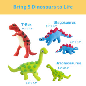 Robotime Robud Dinosaur Air Dry Clay Kit Easy to Modeling/Shape