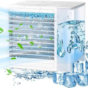 3 In 1 Portable Air Conditioners, Evaporative Air Cooler With USB Charging