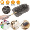 Adjustable Soft Microfiber Feather Duster Dusting Brush Household Cleaning Tool - Image 6